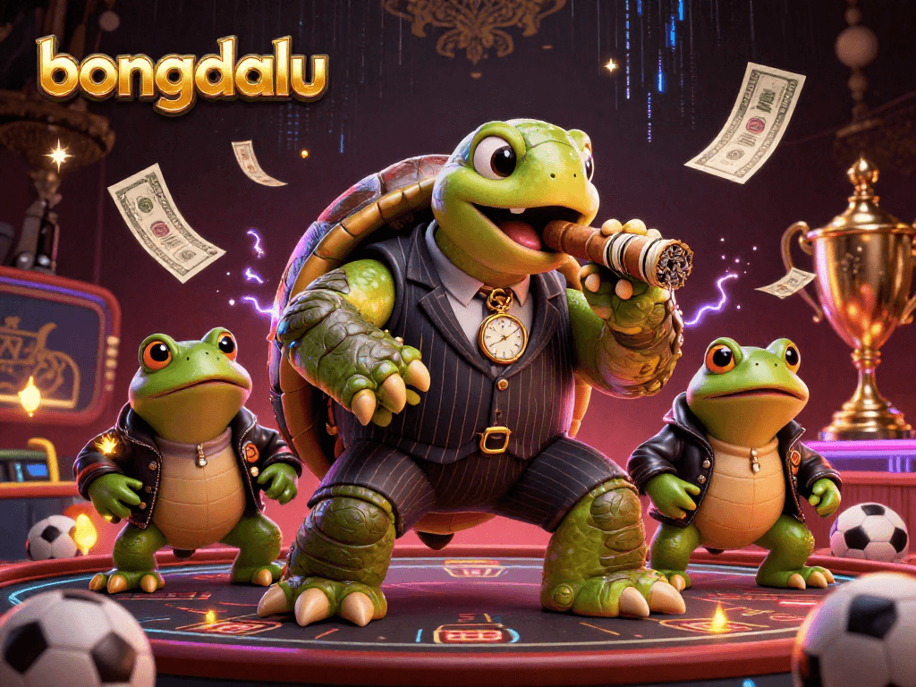 Engage with bongdalu's thrilling sports betting scene featuring dynamic characters and elements.