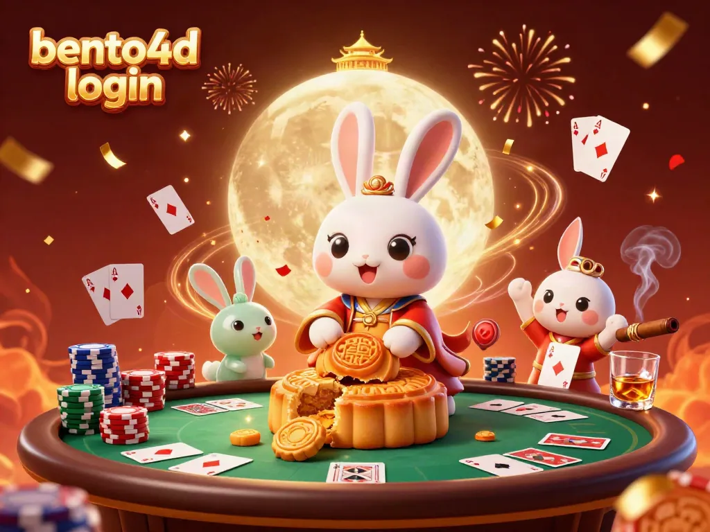 Engage in exciting gameplay with the bento4d login amidst vibrant casino-themed illustration.